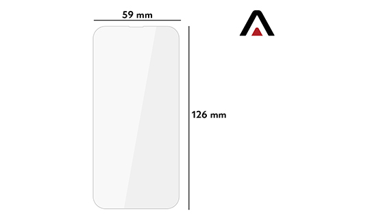 Alogy Tempered Glass Screen Protector for Apple iPhone 13 Mini 5.4