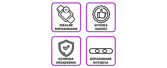 Silikonové pouzdro s ochrannou fólií Alogy pro Huawei / Honor Band 6