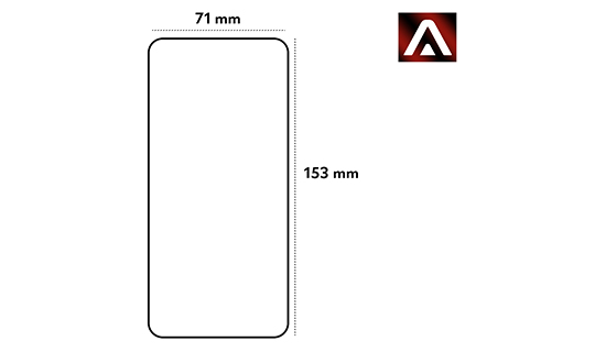 Alogieglas für das Samsung Galaxy S22 Plus Display