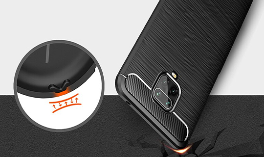 Etui alogy robustní brnění pro Xiaomi Redmi Note 9S, Redmi Note 9 Pro, Redmi Note 9 Pro Max