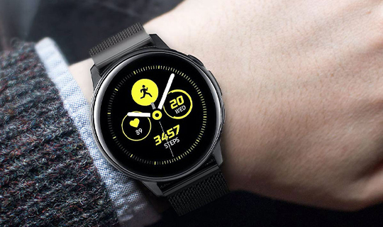 Bransoleta Milanese pasek Alogy do Gear S3 / Hodinky 46mm (22mm) 236mm