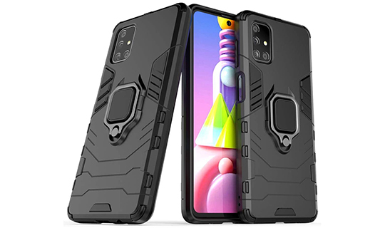 etui alogy ring stand armor case do Samsung Galaxy M51