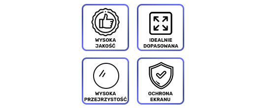 Szkło na ekran do telefonu hartowane Rock do Apple iPhone 12 / 12 Pro