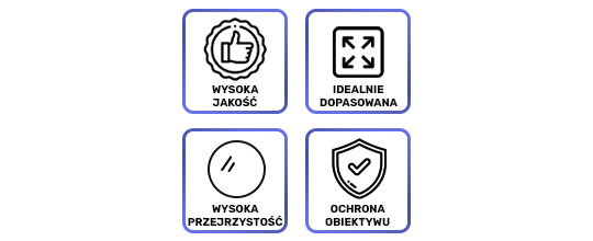 2x Szkło hartowane Alogy na kamerę obiektyw do Samsung Galaxy S22 Plus