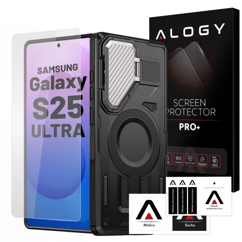 Apple iPhone 16 Pro Max Case Alogy Anti-Shock Hybrid Case for MagSafe Clear