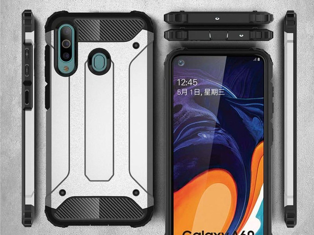 Alogy Hard Armor case for Samsung Galaxy A60/M40 black Alogy glass
