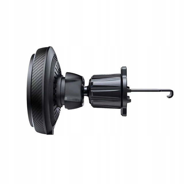 Magnetic car holder MagSafe with a 15W charger for the car grill Vent Car black