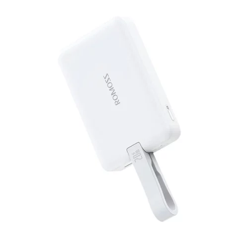 Powerbank Romoss WMS10 10000mAh 20W, weiß – Magnetisches Laden und Schnellladen