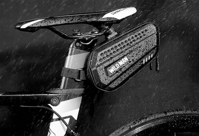 Beuteltasche Fahrradtasche Fahrradhalter Wildman Bag ES7 1.2l Schwarz