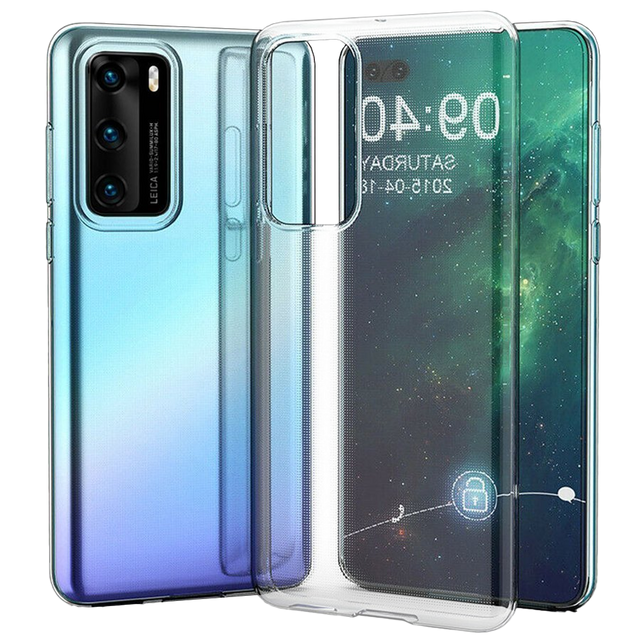 Alogy Silikonhülle Hülle für Huawei P40 transparent