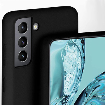 Matné pouzdro 3mk Matt Case pro Samsung Galaxy S21 Plus 5G Black