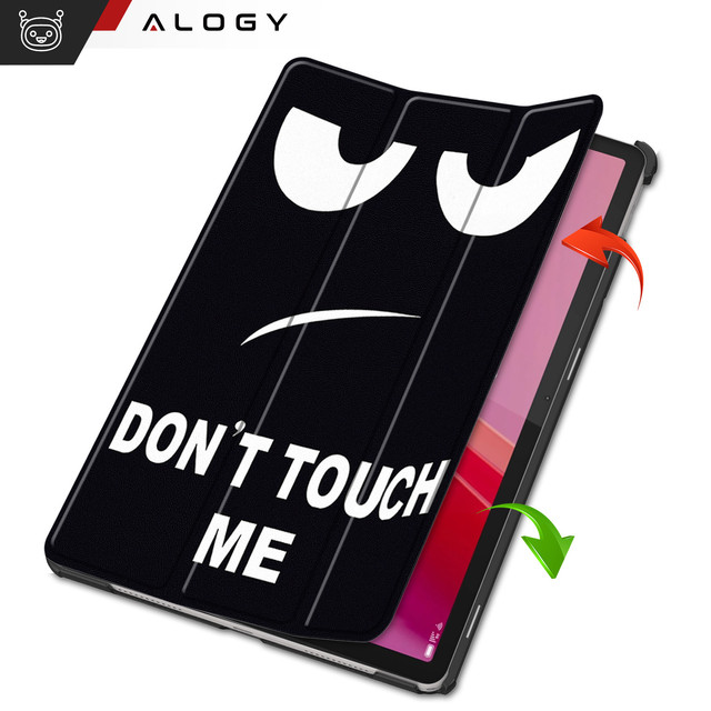 Etui do Lenovo Tab K11 / K11E 11” M11 10.95" TB330FU / TB330XU / TB331FC obudowa na tablet Case Alogy Book Cover Don't Touch me + Szkło + Rysik