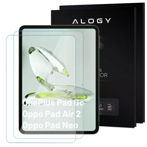 2x tvrzené sklo pro OnePlus Pad Go/Oppo Pad Air 2/Oppo Pad Neo 11,4" ochranné sklo na displej 9H Alogy Pro