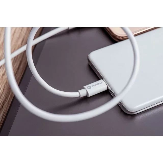 Kabel USB-C do USB-C 60W 50cm Forcell C338 QC 4.0 PD szybkie ładowanie