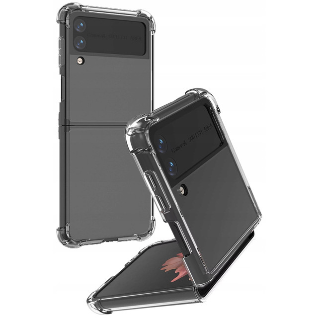 Etui Pancerne ShockProof Alogy Case für Samsung Galaxy Z Flip 3 5G Clear