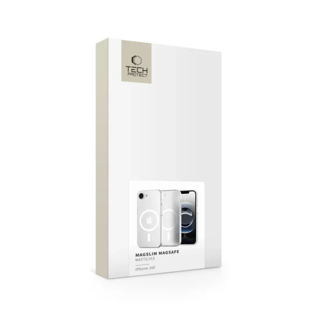 Etui do iPhone 16e Tech-Protect MagSlim MagSafe Matte Ice