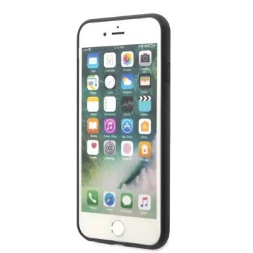 Etui Karl Lagerfeld KLHCI8SAKICKCBK na iPhone 7/8 / SE 2020 / SE 2022 pevný obal Saffiano Karl