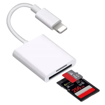Alogy SD Micro Card Reader for iPhone iPad Lightning Adapter