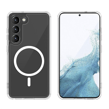 FlexAir Hybrid ochranné pouzdro na telefon pro MagSafe pro Samsung Galaxy S23 Clear