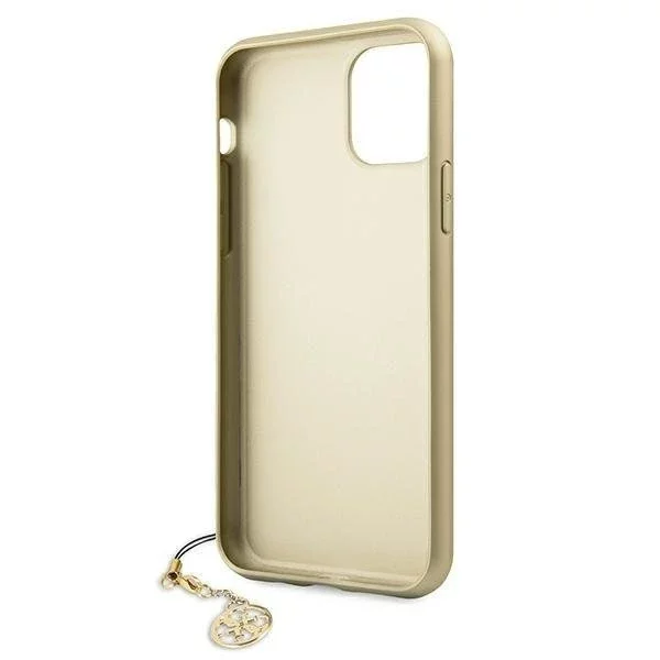 Etui Guess GUHCN61GF4GGR do Apple iPhone 11 6,1" / Xr grey/szary hard case 4G Charms Collection