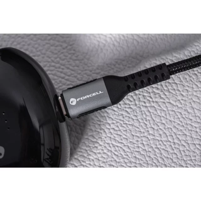 Kabel USB-C do USB-C 100W 1,2m Nylon QC 4.0 PD SUPERVOOC