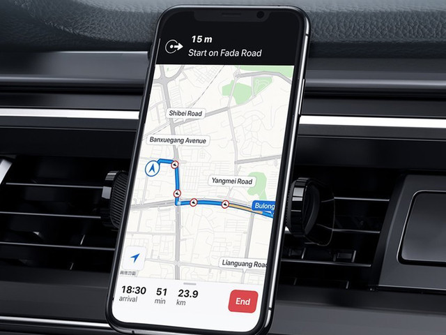 Baseus car phone holder for air vent Black