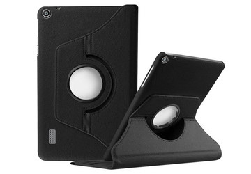 360 rotation case for Huawei MediaPad T3 7.0 Black