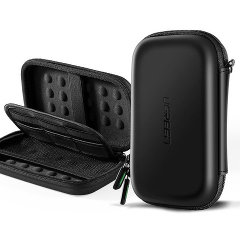 Case for SSD hard drive and GSM accessories UGREEN M black