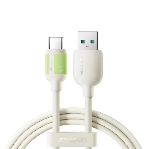Kabel Joyroom S-A53 3A USB-A – USB-C 2m Beżowy Fluorescencyjny