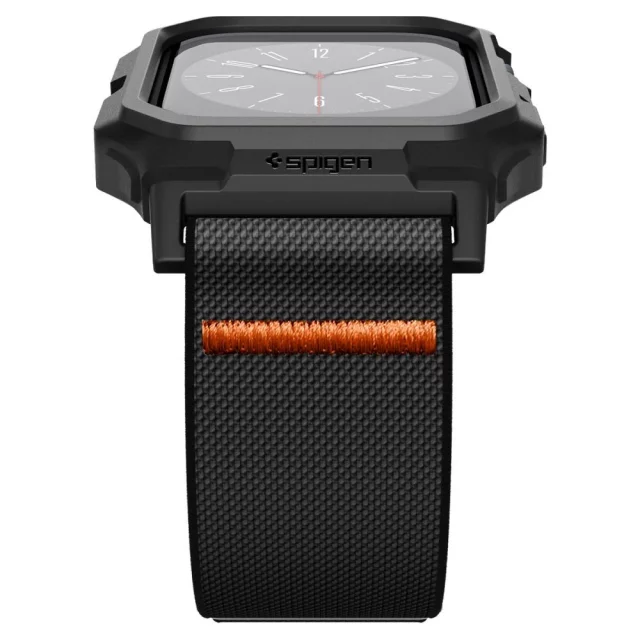 POUZDRO S ŘEMÍNKEM PRO APPLE WATCH 10 (42MM) ČERNÉ SPIGEN LITE FIT PRO