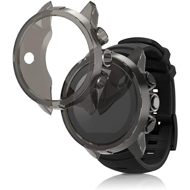 Alogické silikonové pouzdro pro Suunto 9 Peak 43 mm Black
