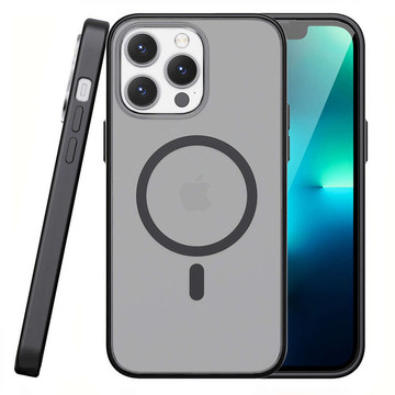 Alogy MagMat matné pouzdro na telefon pro MagSafe ochranný kryt pro Apple iPhone 14 Pro Max Black