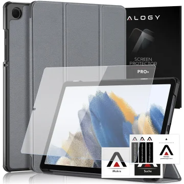 Pouzdro pro Samsung Galaxy S24 obrněné Slide Case Prstencové pouzdro ochrana fotoaparátu Camshield Alogy černé