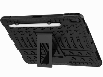 Alogy gepanzerte Hülle für Apple iPad Air 4 2020/5 2022 Black Glass