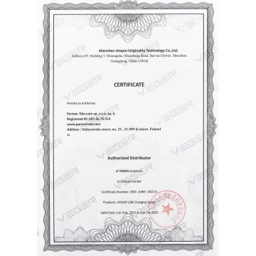 Powerbank Bateria zewnętrzna VEGER MagOn z ładowaniem Qi do MagSafe 15W - 10 000mAh PD 22,5W biały (VP1151 / W1151)