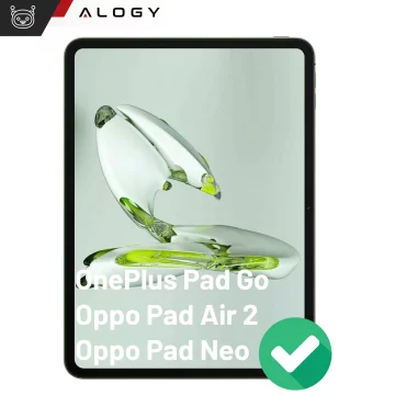 Tvrzené sklo pro OnePlus Pad Go/Oppo Pad Air 2/Oppo Pad Neo 11,4" ochranné sklo na displej 9H Alogy Pro