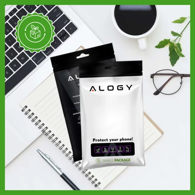 Pouzdro Alogy LuxeShield™️ Glamour Luxusní Kryt s Krytem Fotoaparátu pro Samsung Galaxy S25 Ultra, Černé