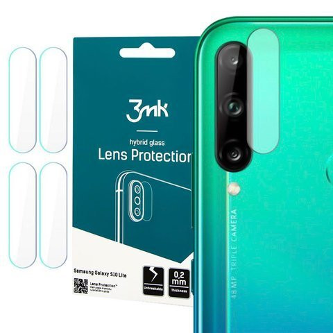 Sklo fotoaparátu 3mk Hybrid Glass x4 čočka pro Huawei P40 Lite E
