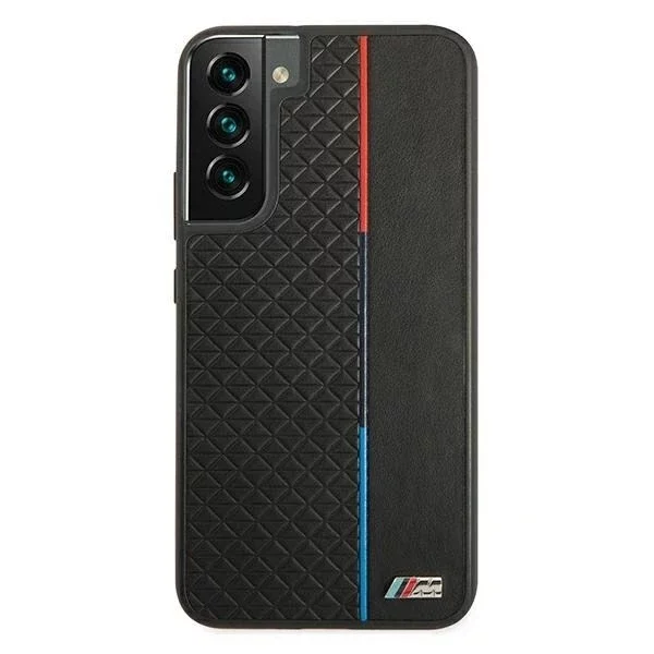 Etui BMW BMHCS22MTRTBK do Galaxy S22+ S906 hardcase M Collection Triangles czarny/black