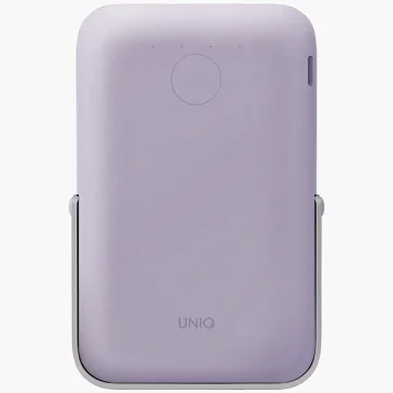 Powerbank UNIQ Hoveo Magnetyczny 5000mAh 20W PD USB-C Fioletowy