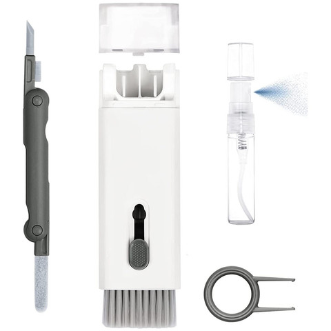 Multifunkční čistící sada pro airpods 7v1 klávesnice šedá