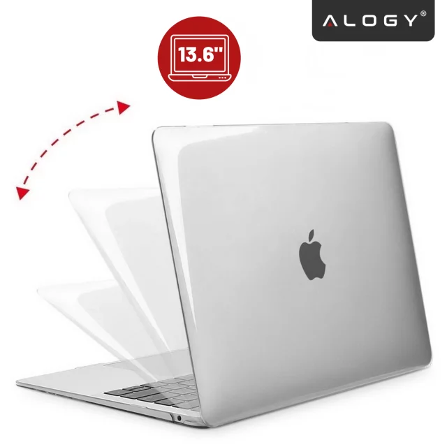 Etui Alogy Hard Case do Apple Macbook Air 13 2022 M2 A2681 13,6" Przezroczyste