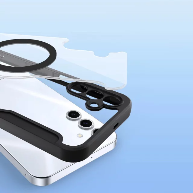 Etui do Samsung Galaxy S25+ Dux Ducis Skin X Pro MagSafe Czarne