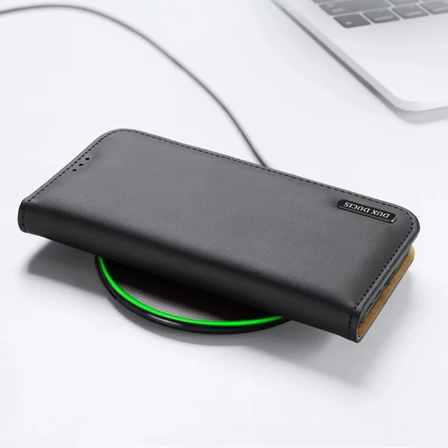 Etui ochronne Dux Ducis Hivo do Samsung Galaxy S23+ pokrowiec z klapką portfel podstawka blokada RFID brązowe