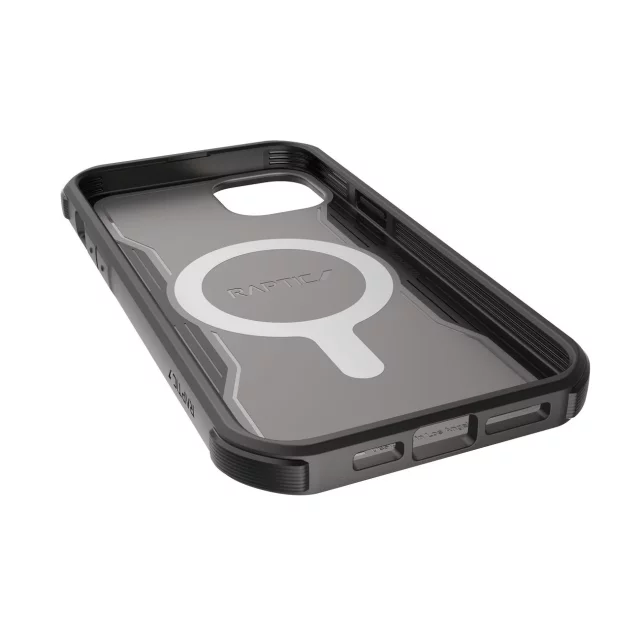 Raptic Fort Case iPhone 14 Plus mit MagSafe Panzerhülle schwarz