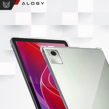 Etui Alogy Shockproof do Lenovo Tab K11 K11E 11” M11 10.95" TB330FU / TB330XU / TB331FC obudowa pokrowiec Przezroczysty
