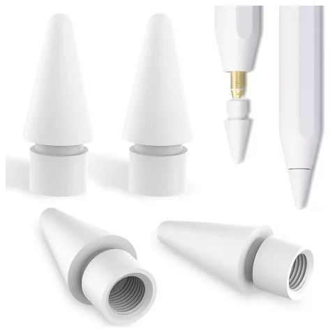 Vyměnitelný hrot 4 ks. Tvrdost 2B pro Apple Pencil 1/2 generace pro iPad Air Pro Mini