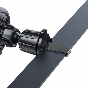 Magnetic car holder MagSafe with a 15W charger for the car grill Vent Car black