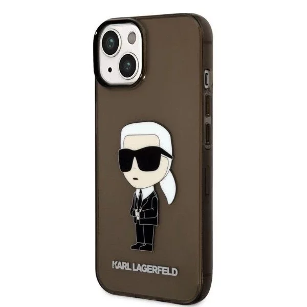 Etui Karl Lagerfeld KLHCP14MHNIKTCK pro iPhone 14 Plus 6,7" pevný obal Ikonik Karl Lagerfeld