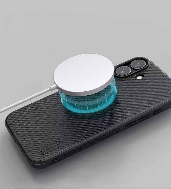 Etui do iPhone 16 Nillkin Shield Pro Magnetic Case Czarny